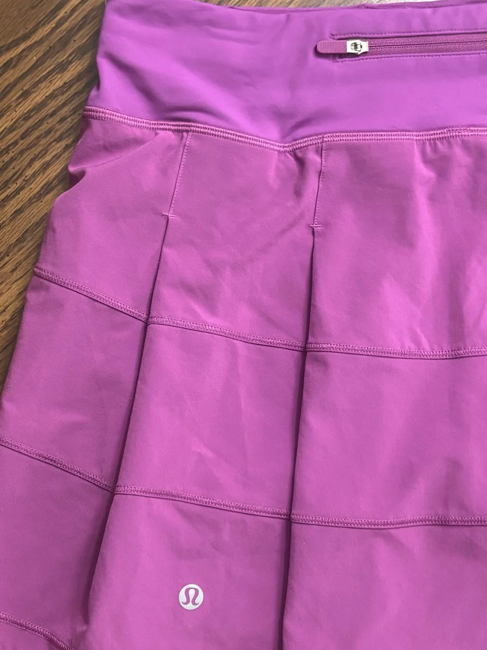 Lululemon Pace Rival Skirt Long Vivid Plum Size 8 Skort